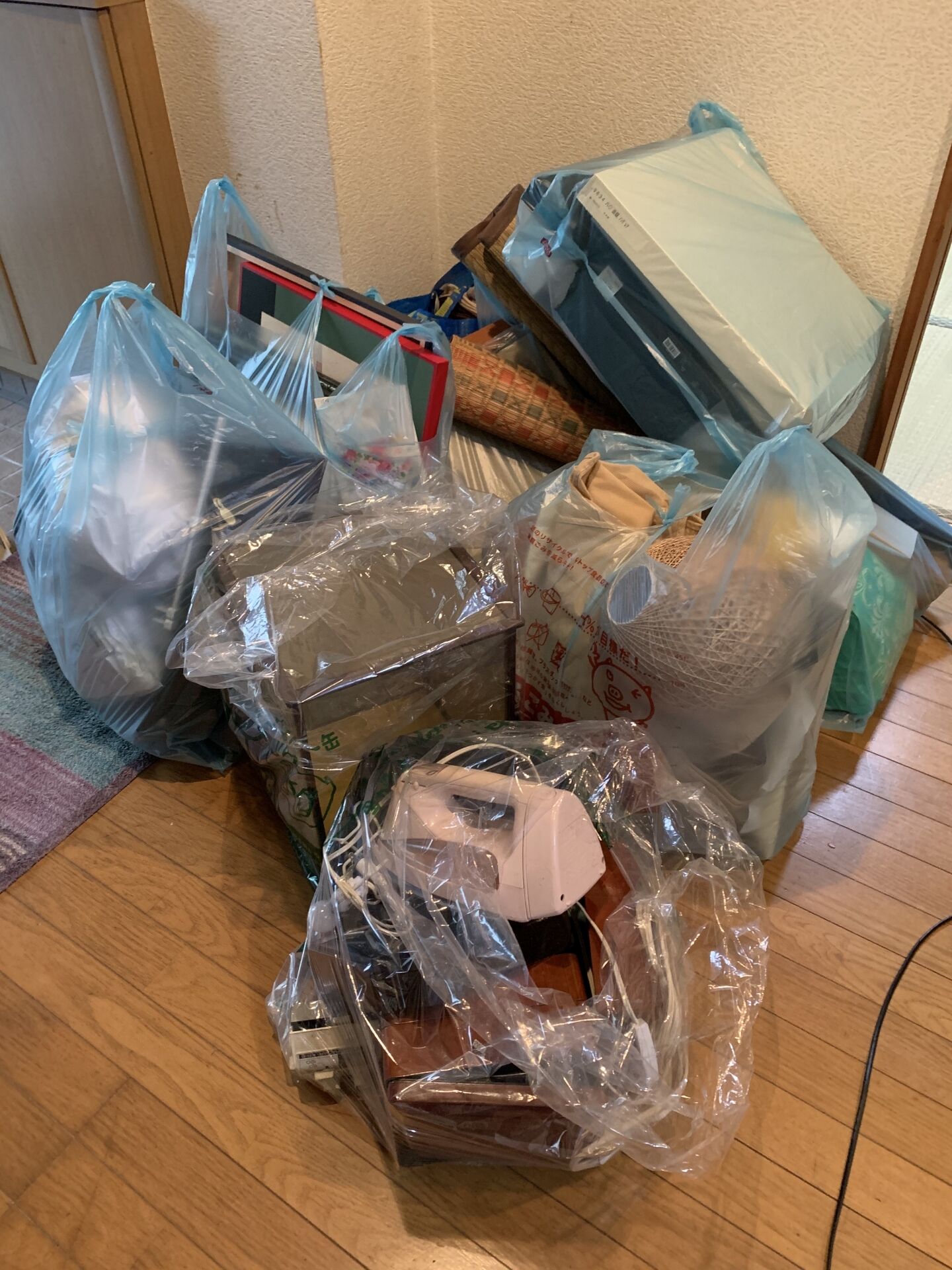 札幌市中央区の1DKアパートで遺品整理を行いました